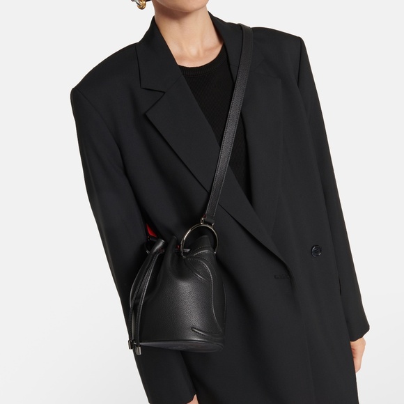 CHRISTIAN LOUBOUTIN By My Side leather Bucket Bag - Picture 2 of 6